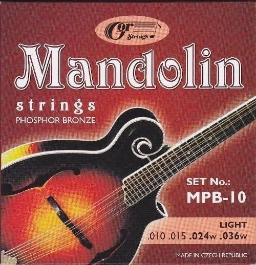 Gorstrings MPB-10 mandolin húr szett 10-36