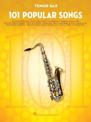 101 Popular Songs tenor sax kotta