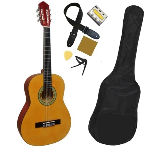 MSA C22 Natur 4/4 klasszikus gitár szett