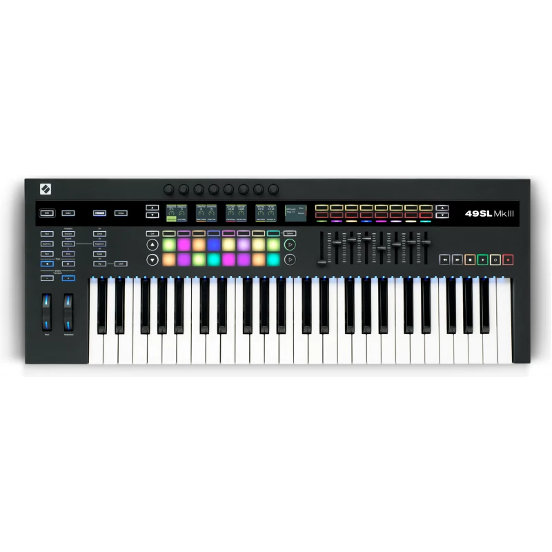 Novation 49SL MkIII USB MIDI kontroller billentyűzet