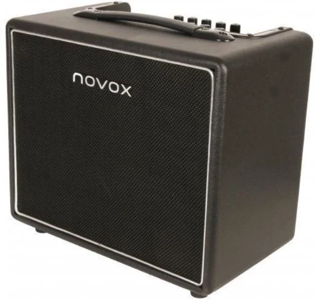 Novox nPLAY Mobil akkumulátoros gitár kombó beépített MP3, USB / SD és Bluetooth vezeték nélküli mikrofonnal