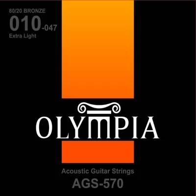 Olympia AGS 570 Extra Light 010-047 akusztikus gitárhúr szett