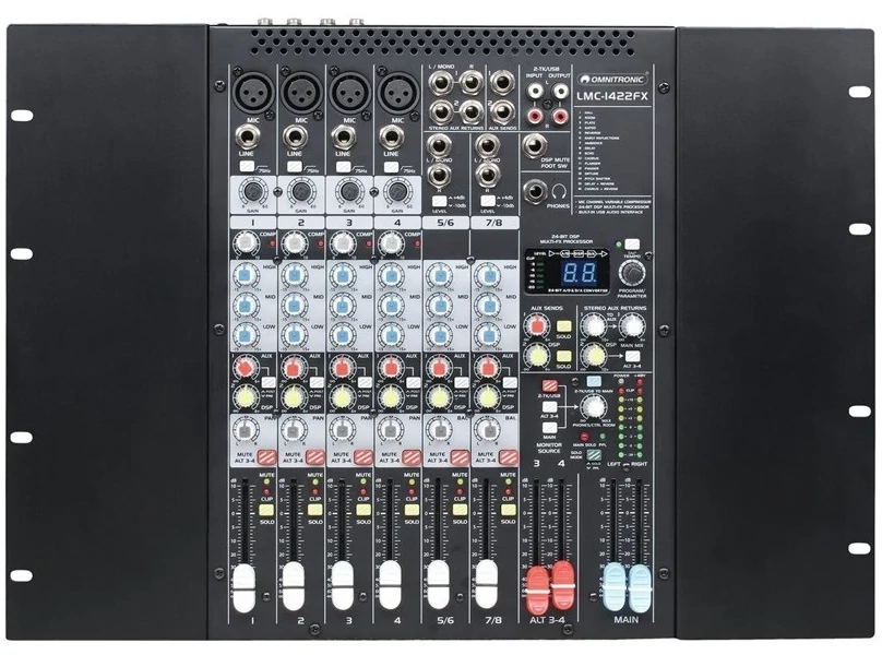 Omnitronic LMC-1422FX USB mixing console