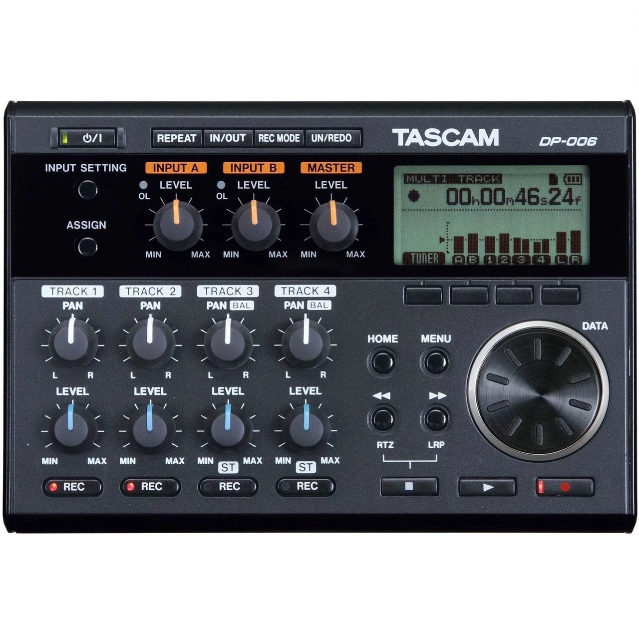 Tascam DP-006 digitális felvevő