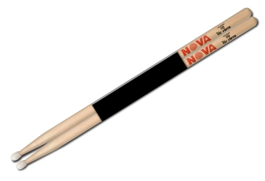 Vic Firth Nova nylon fejű, hickory dobverő pár 5B