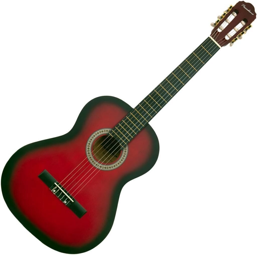 Pasadena SC041 4/4 Red Burst klasszikus gitár