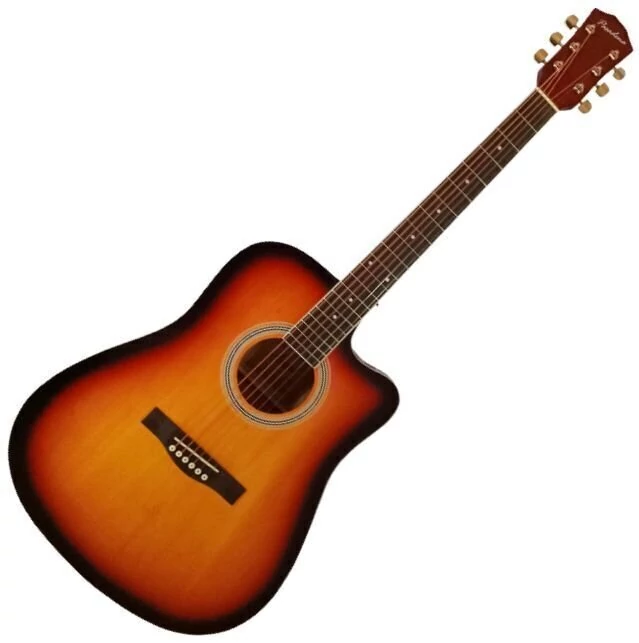 Pasadena SG028C Vintage Sunburst Akusztikus gitár