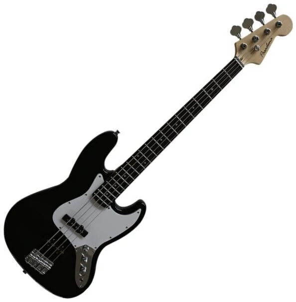 Pasadena STB-202B fekete 4 húros elektromos Jazz Bass stílus basszusgitár