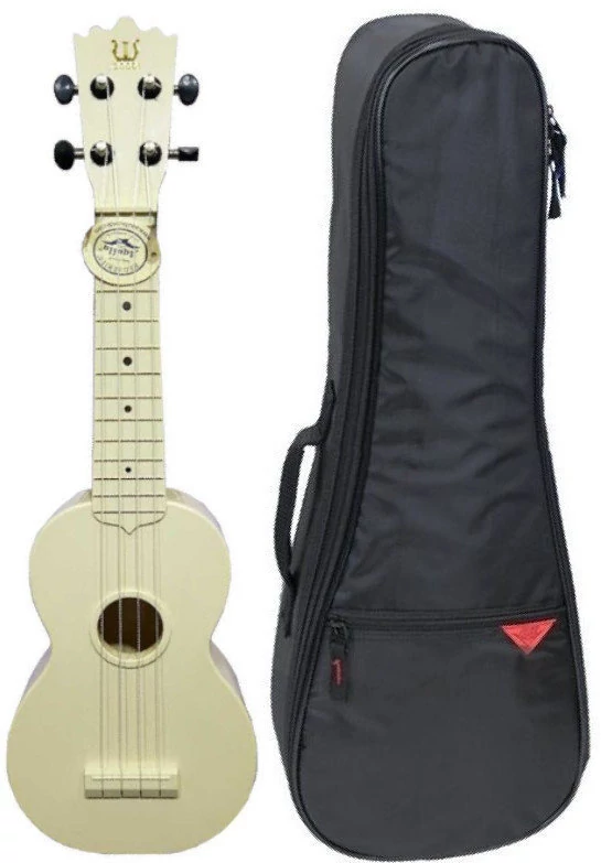 Pasadena WU-21WH SET Szoprán ukulele tokkal Fehér 