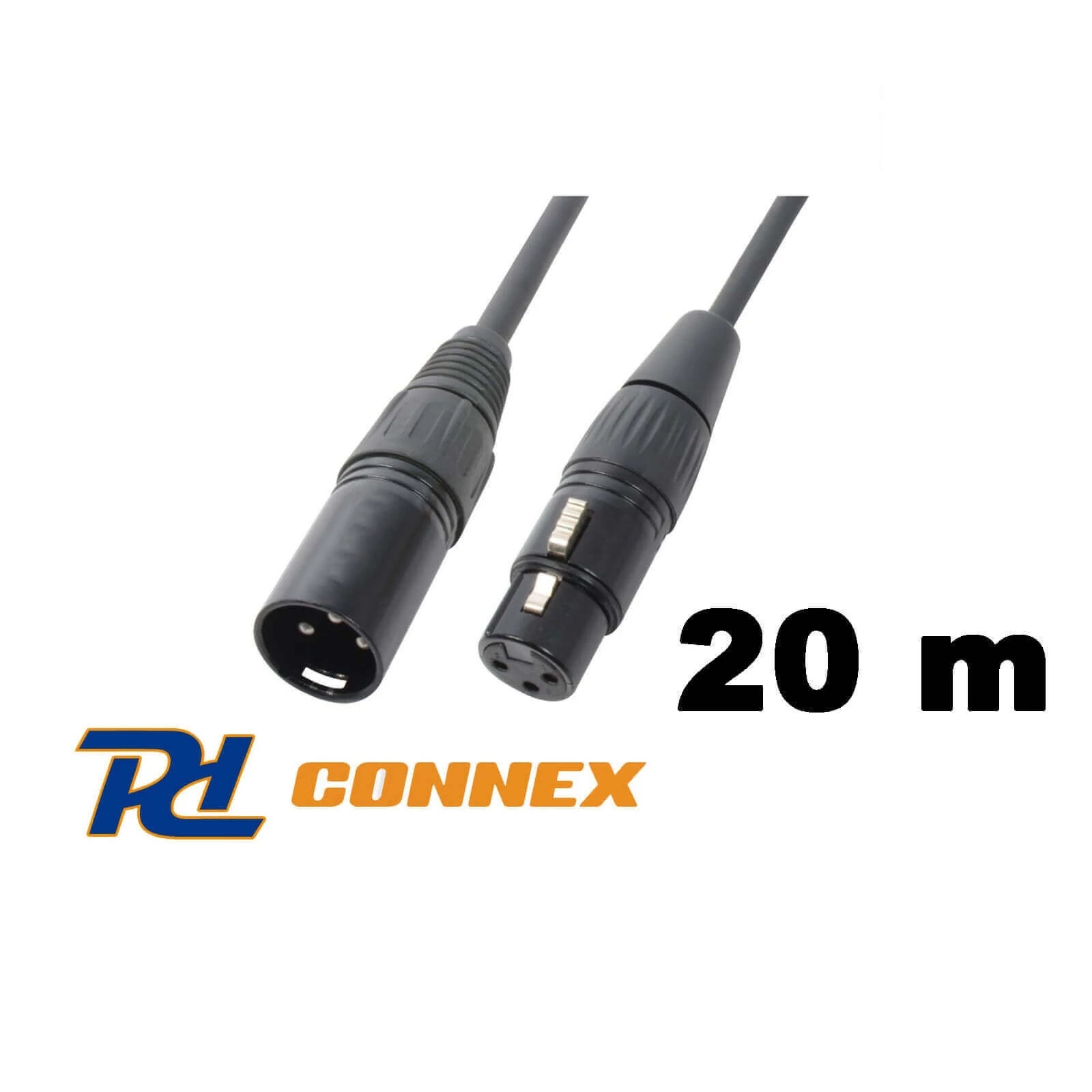 PD Connex CX35-20 mikrofonkábel (XLR mama – XLR papa) – (20 m)