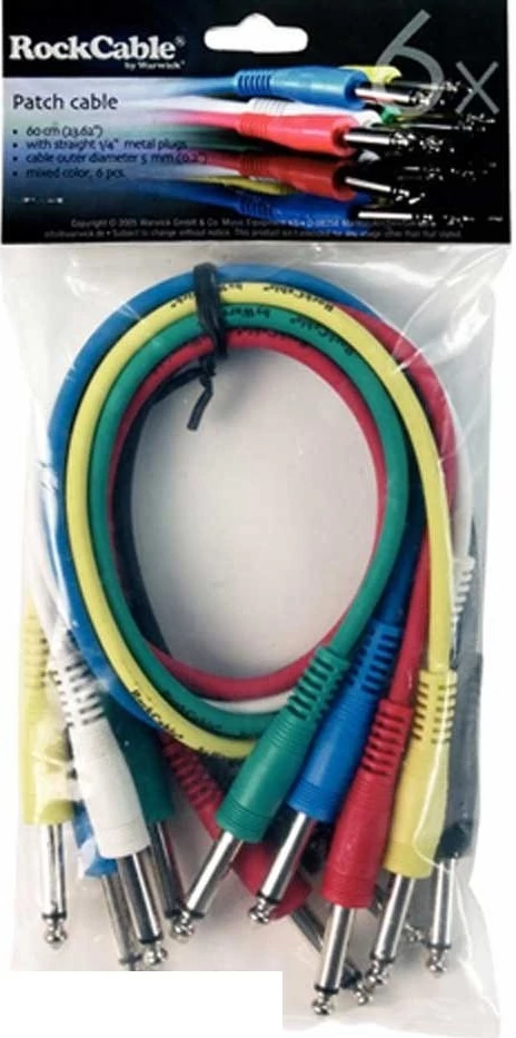 Warwick Rock Cable RCL30060 D5 patch kábel 60cm