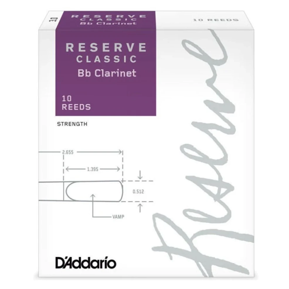 D'Addario-Woodwinds DCT1020 Reserve Classic Klarinét nád 2