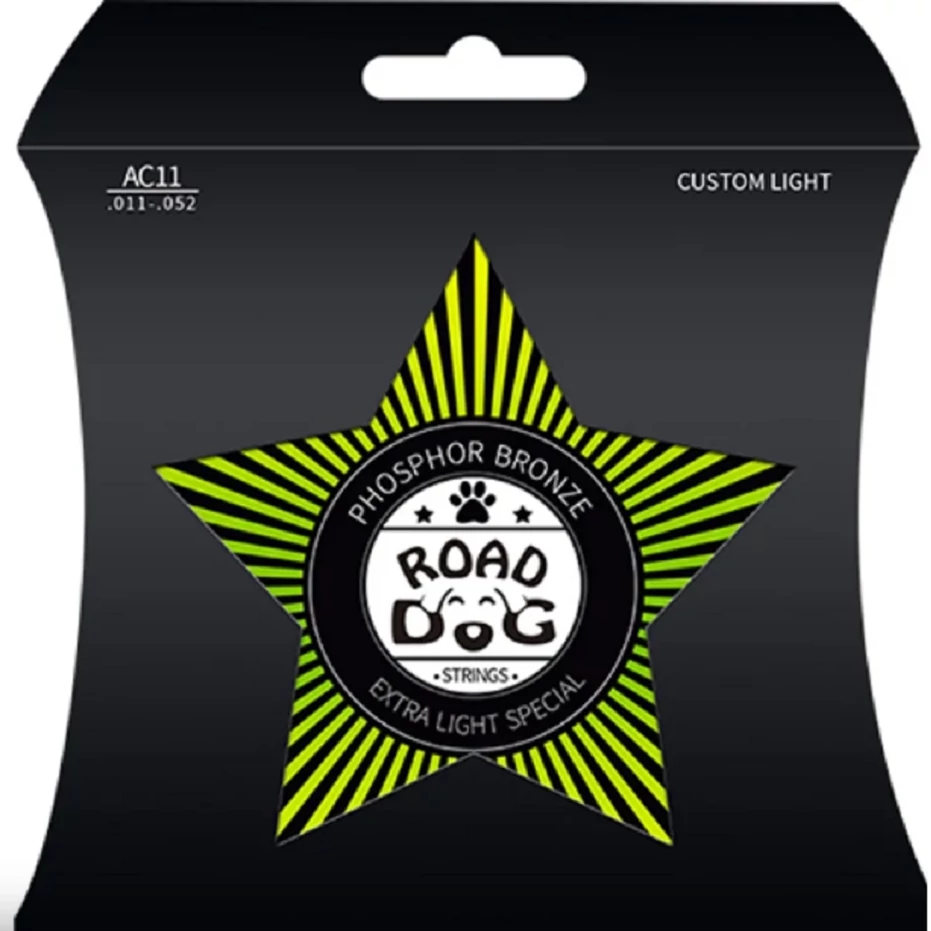 Road Dog AC11 Cutom Light 011 - 052 akusztikus gitárhúr szett