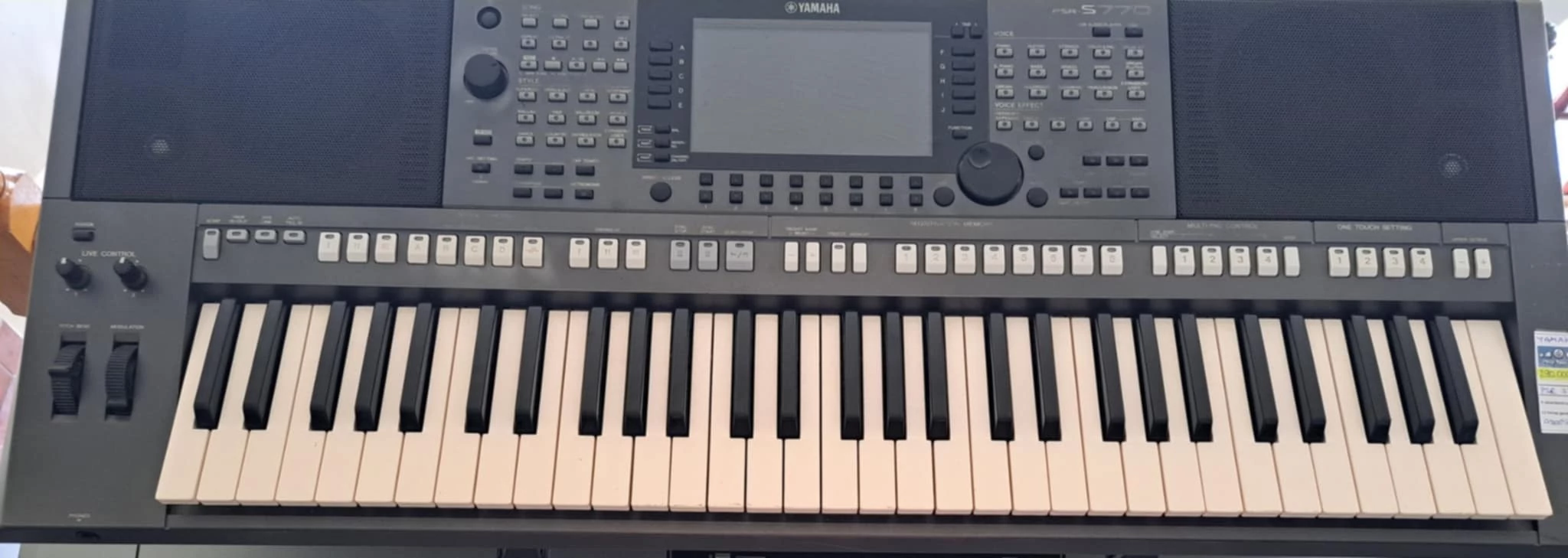Yamaha PSR-S770 szintetizátor (Használt cikkek)