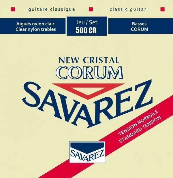 Savarez 500CR Normal Tension 028- 042 Red klasszikus gitárhúr szett