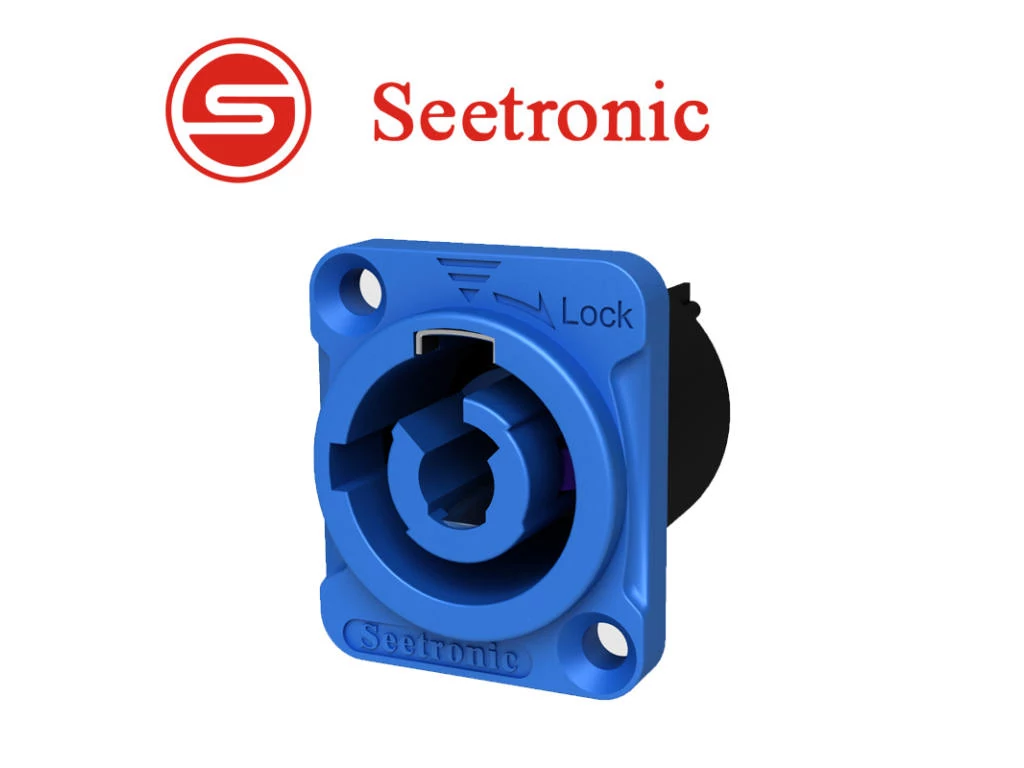 Seetronic SAC3MPA 3 pólusú, bemeneti Powerkon aljzat