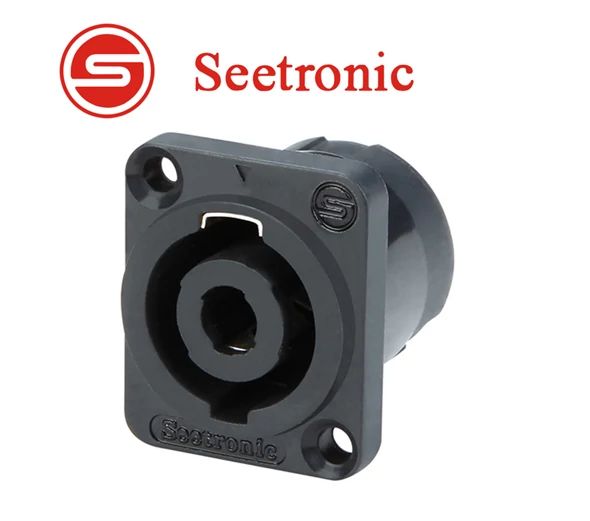 Seetronic SL4MP Speakon aljzat, 4 pólusú, beépíthető