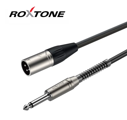 Roxtone SMXJ250L5 6.3 jack-XLR(p) kábel 5m