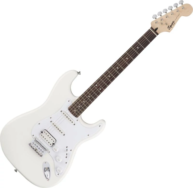 Squier Bullet Strat HT HSS Arctic White elektromos gitár