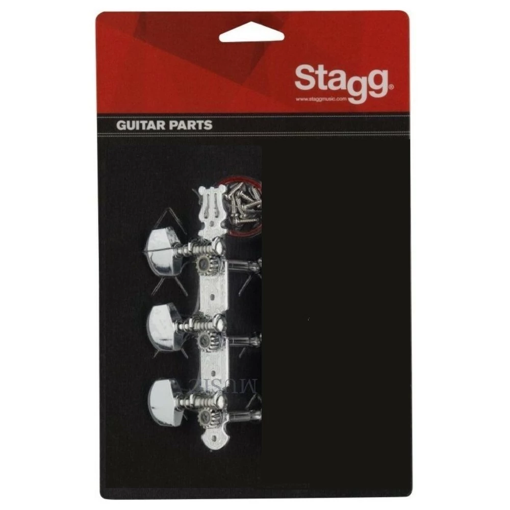 Stagg KG367 (bal oldali D,A,E6 húrokhoz) akusztikus gitár hangolókulcs