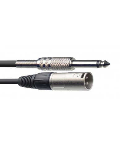 Stagg SAC1PXM DL XLR papa - jack kábel 1m