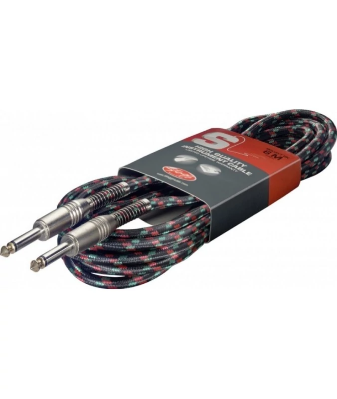 Stagg SGC6 VT BK hangszerkábel 6m
