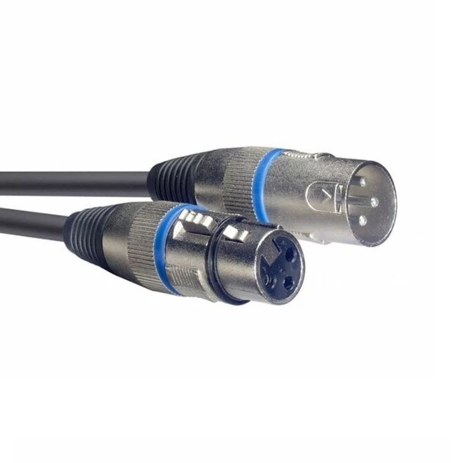 Stagg SMC1BL  XLR-XLR mikrofon kábel 1 m
