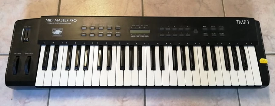 Terratec TMP1 MIDI Master Pro midi billentyűzet HIBÁS! (Használt cikkek)