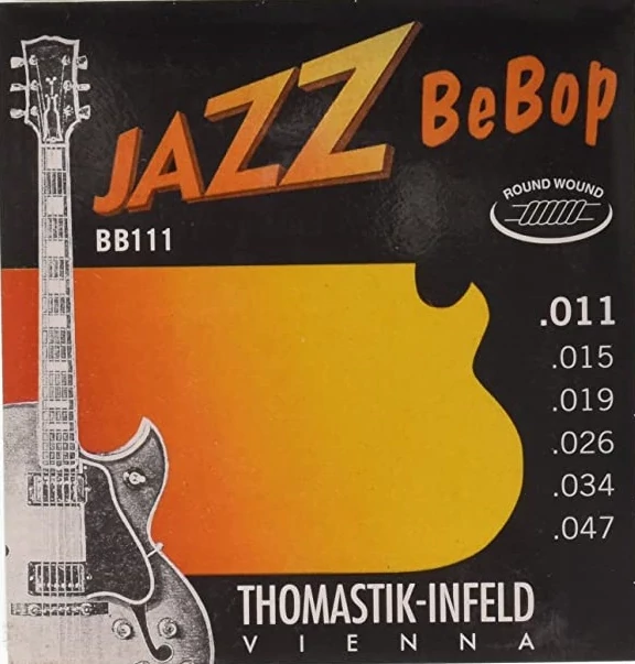 Thomastik BB111 Flat Wound 011-047 Ball End Jazz elektromos gitárhúr szett