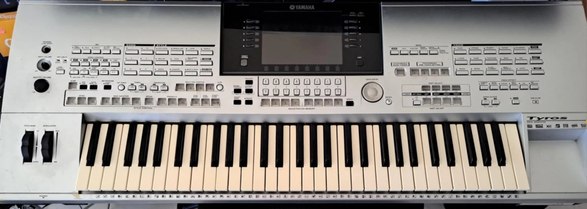 Yamaha Tyros 1 szintetizátor (Használt cikkek)