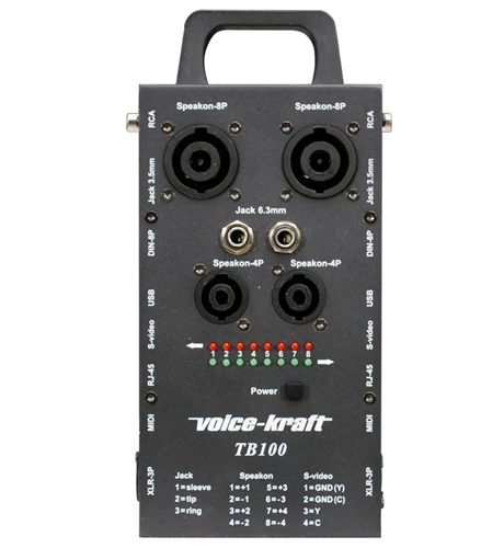 Voice-Kraft TB-100 Kábel teszter