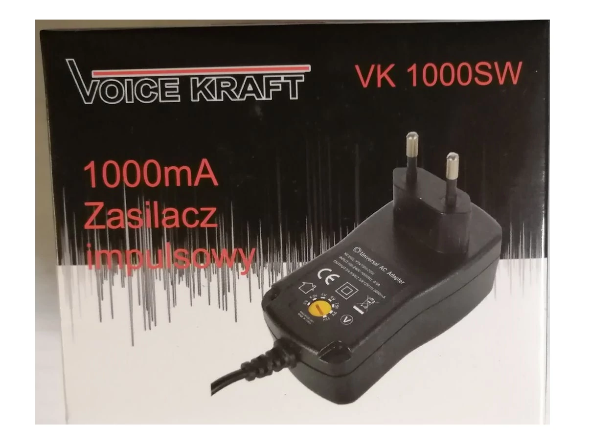 Voice Kraft URZ1135V  1000mA Univerzális tápegység adapter