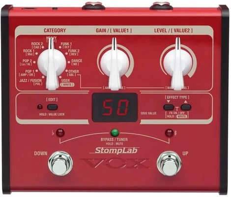 VOX StompLab 1B basszus multieffekt