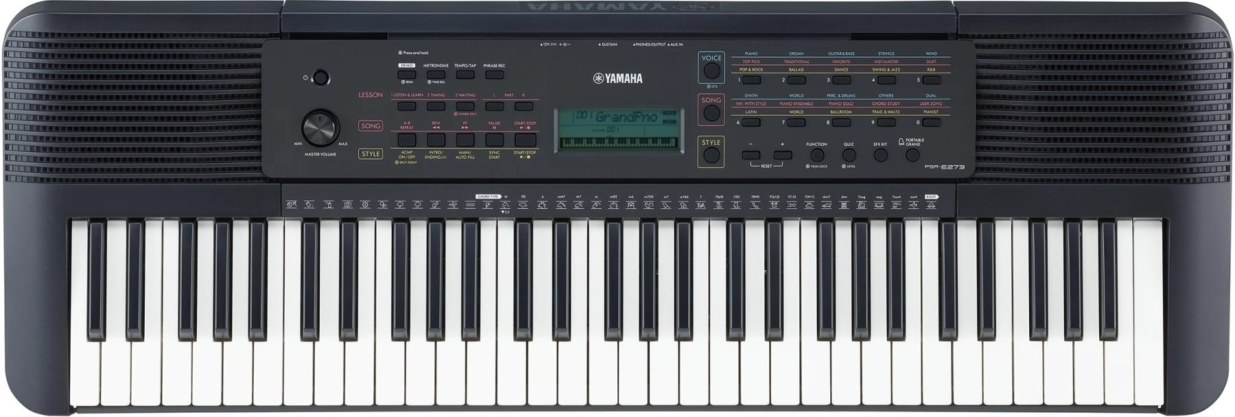 Yamaha PSR-E273 61 billentyűs szintetizátor