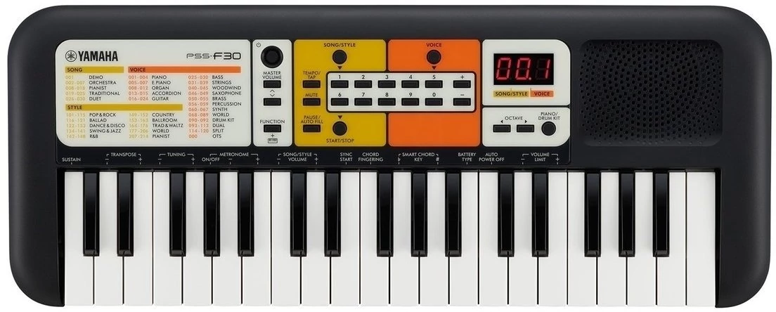 Yamaha PSS-F30 gyermek billentyűzettel szintetizátor