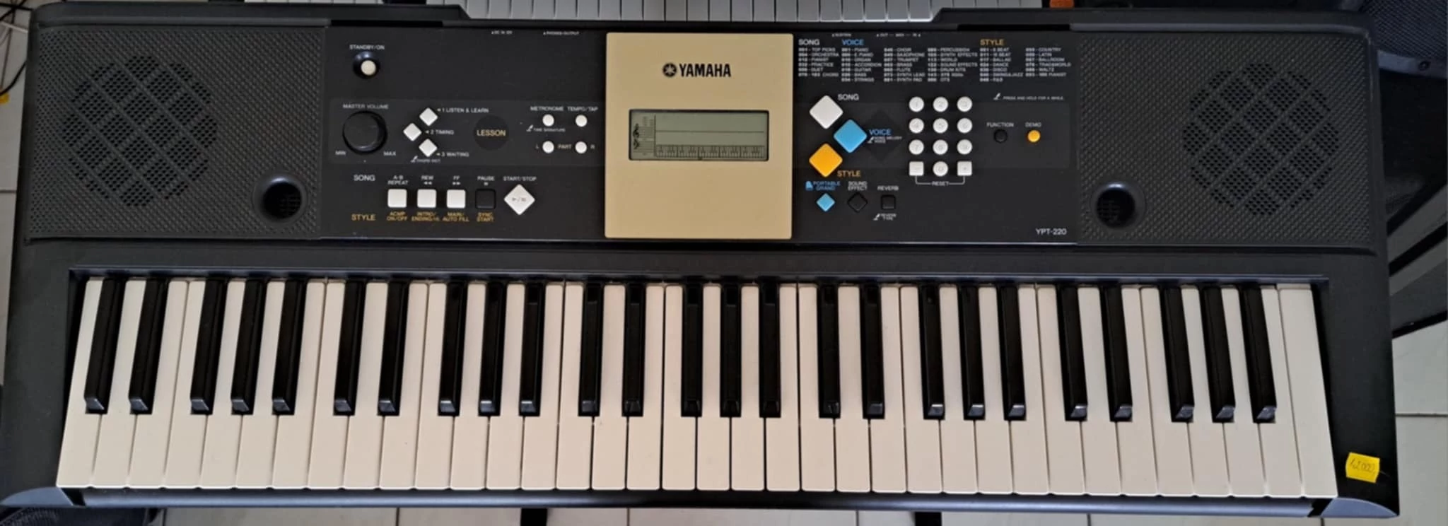 Yamaha YPT-220 szintetizátor (Használt cikkek)