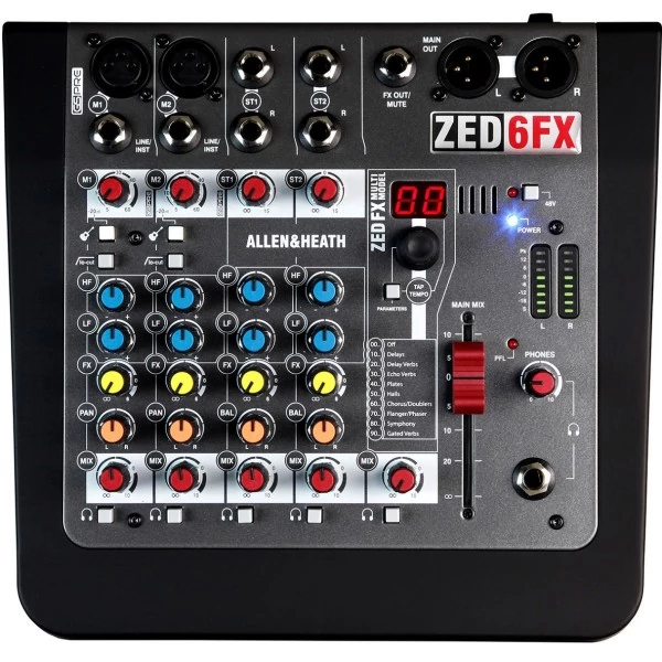 Allen & Heath ZED6FX keverő