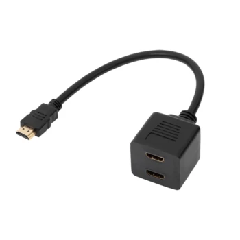 ZLA0791 HDMI elosztó 1 dugó - 2aljzat 30cm