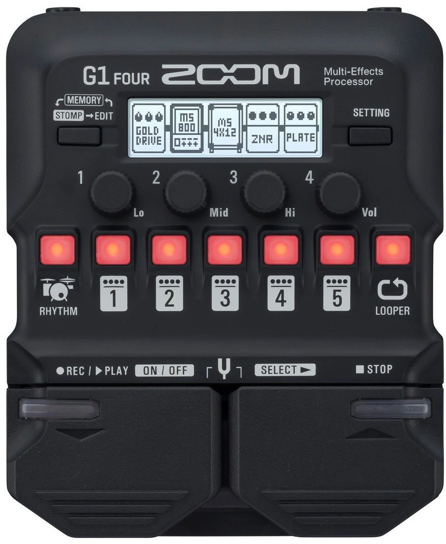 Zoom G1 Four Guitar Pedal - Multieffect